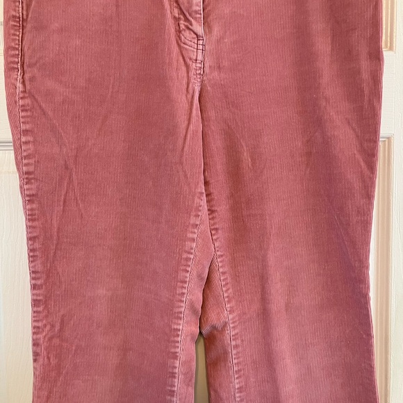 Style & Co. vintage 90’s pink cotton corduroy boot cut midrise pants jeans 8 - Picture 5 of 15